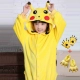 Mùa thu và mùa đông flannel phim hoạt hình động vật trẻ em một bộ đồ ngủ khủng long nhỏ bé trai và bé gái Pikachu cho thấy dịch vụ gia đình body suit cho be so sinh