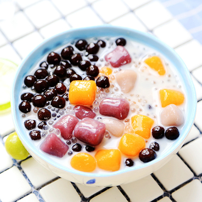 星芋 手工混合装鲜芋芋圆甜品500克