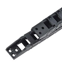 10x11 15 20 30 Bridge type external open towline protection chain Cable Nylon track groove threading chain