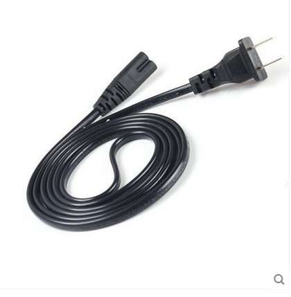 Two-hole eight-word power cord applies to the chagrin GFC9102 massage chair accessories plug power cable