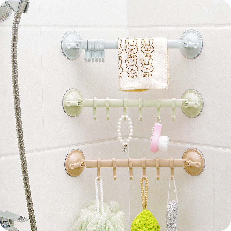 Hook wall hanging hanger Stainless Steel Kitchen Bathroom Towel Hanging Clothes Hook Clothes Free to stick on the wall
