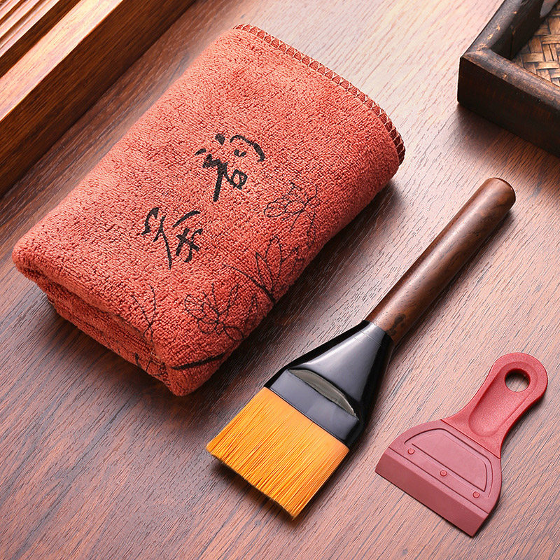 Silicone tea tray scraping water brush tea table scraping water board tea brushed tea scraping tea scraping tea tea Tea Tea tea Tea Brush Tea Sweeper accessories Tea brush Tea sweeper