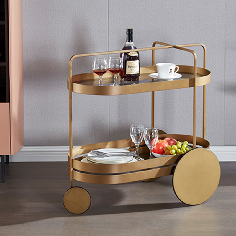 German cart shelf landing kitchen bathroom mobile toilet multi-floor bedroom bed storage rack