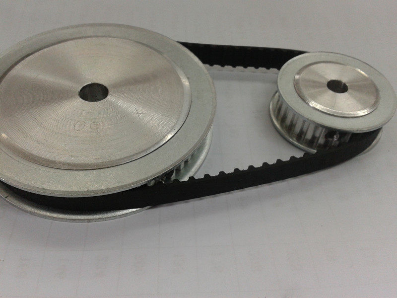 Timing pulley Matching timing belt speed ratio 1:2 1:3 Aluminum timing pulley Trapezoidal teeth Arc teeth