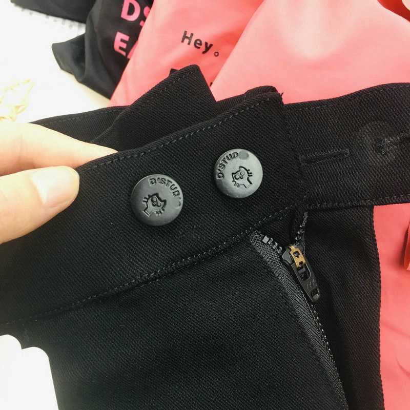 Korean Genuine Little Cat 17.0 Magic Black Leggings for Women, Spring Style, High-Waisted, Slimming, Tight-Fitting