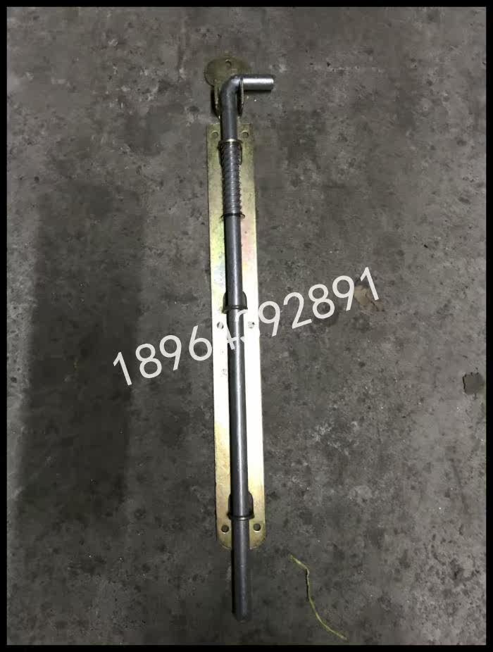Iron Gate Spring Bolt Increased Plus Coarse Insert Welding Bolt Big Door Bolt Iron Door Lock