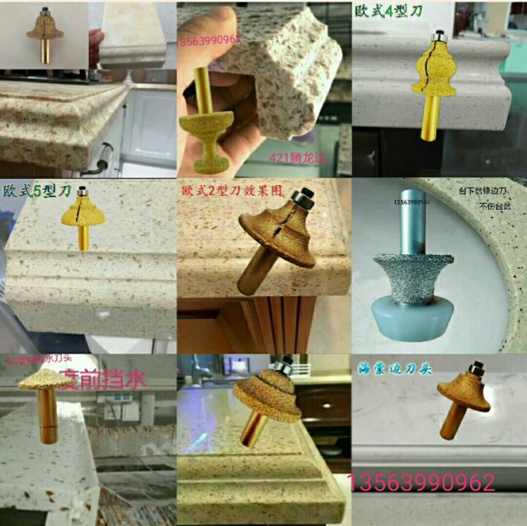 Hengli quartz stone tool head brazing diamond cutter Eutype Roman side-side large gong machine rock plate processing