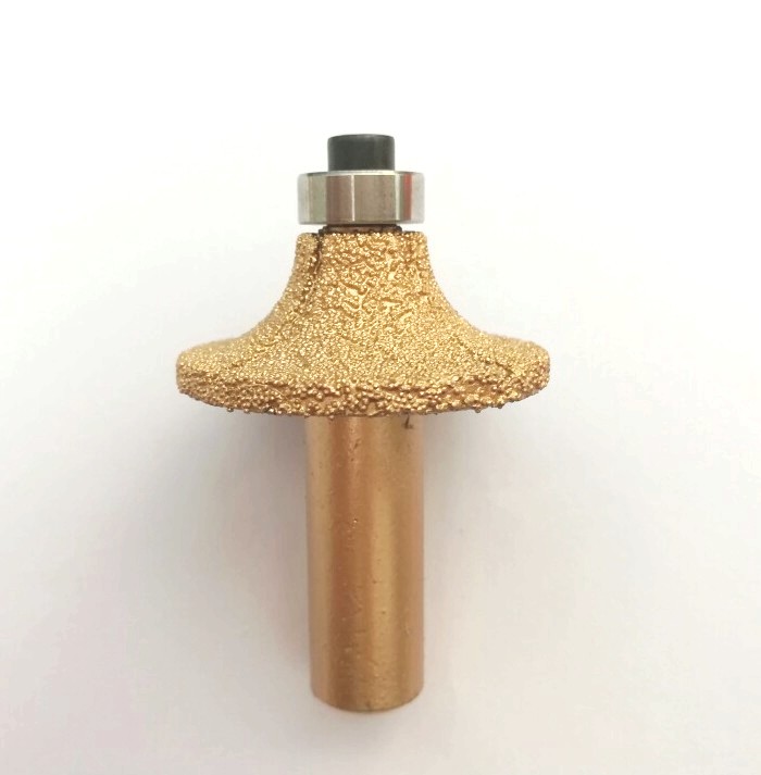 Hengli brazing quartz stone tool head-R12 rounded angle knife diamond cutter head off stage pelvic cutter head gong machine tool head