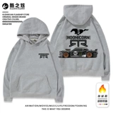 Форд Мустанг мужской кирпичный дядя Дрифт Кен Блок антикварный мышечный спортивный автомобиль модный бренд в толстовке с капюшоном в капюшоне