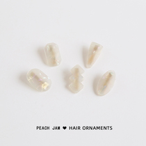 Simple mermaid hair clip bangs clip fashion side clip Japanese cute duck clip girl clip headdress hair accessories