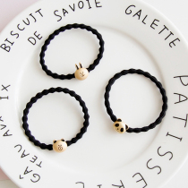 Korean cute bear head rope simple hair accessories headwear hair rubber band Korean sweet elastic Hairband hair rope