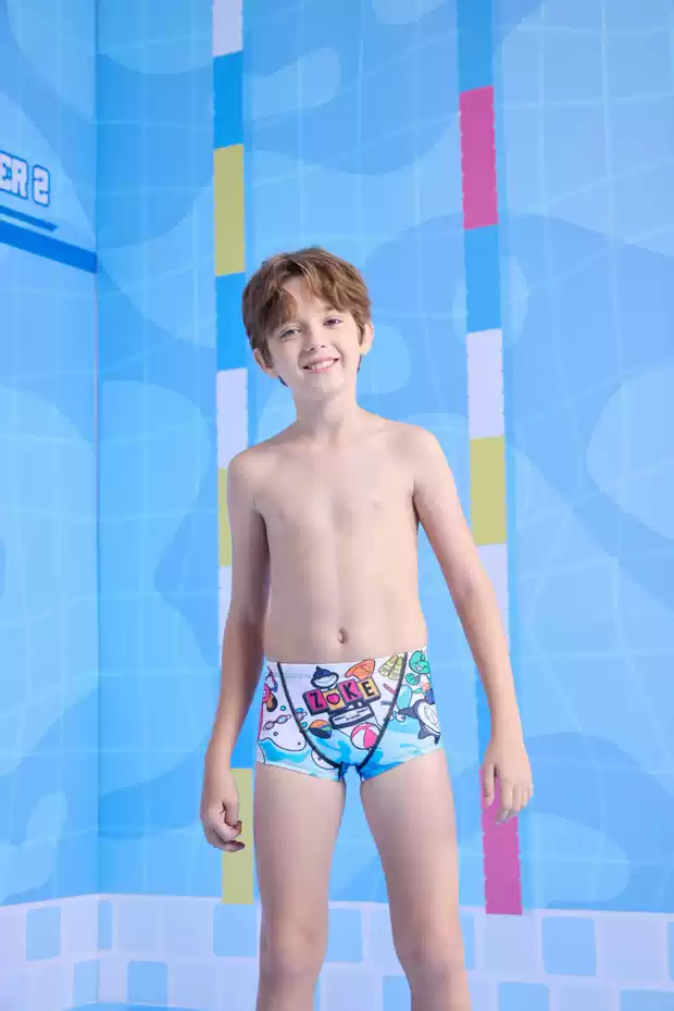 Zoke Boys' Triangle Swim Trunks for Professional Training and