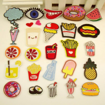 59 Cartoon Cloth Patch Clothing Patch Patch Fabric Jeans Badgering for children Decorative Embroidered Down Fashion Appliquise