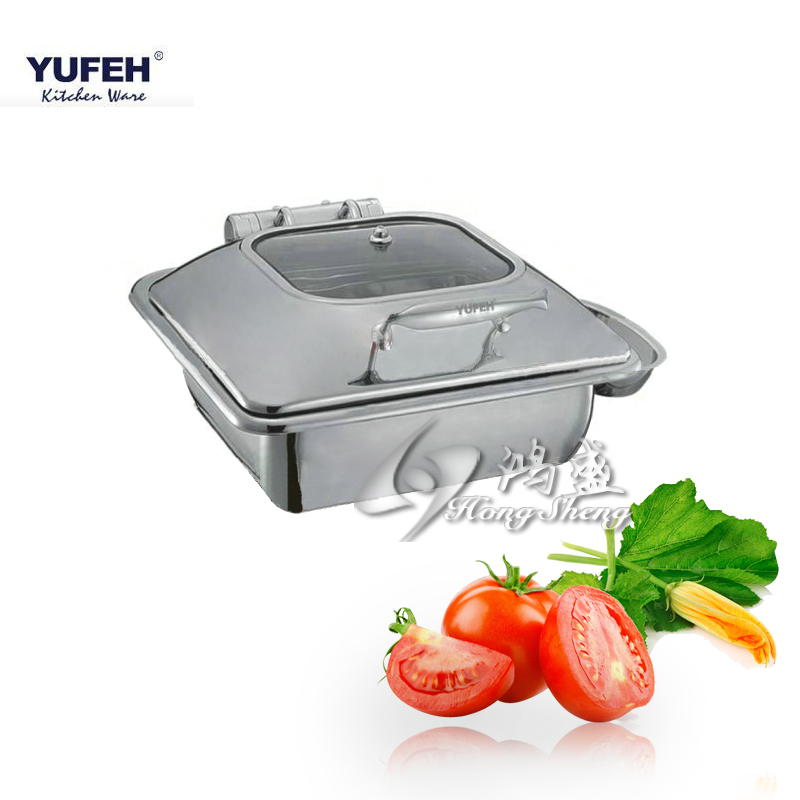 Brand YUFEH buffet stove in the shape of hydraulic luxury visual cover dining stove Buffy stove suitable for induction cooker