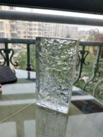 Двусторонние кирпичи с ледяным узором 200×100×50 мм.