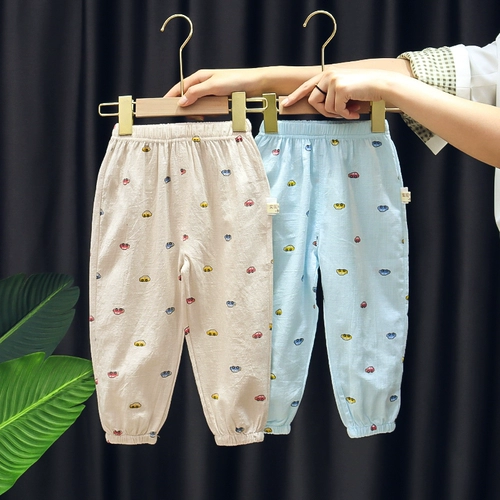 Летнее средство от комаров подходит для мужчин и женщин, детские штаны, детская одежда, в западном стиле, оверсайз, 2020, в корейском стиле