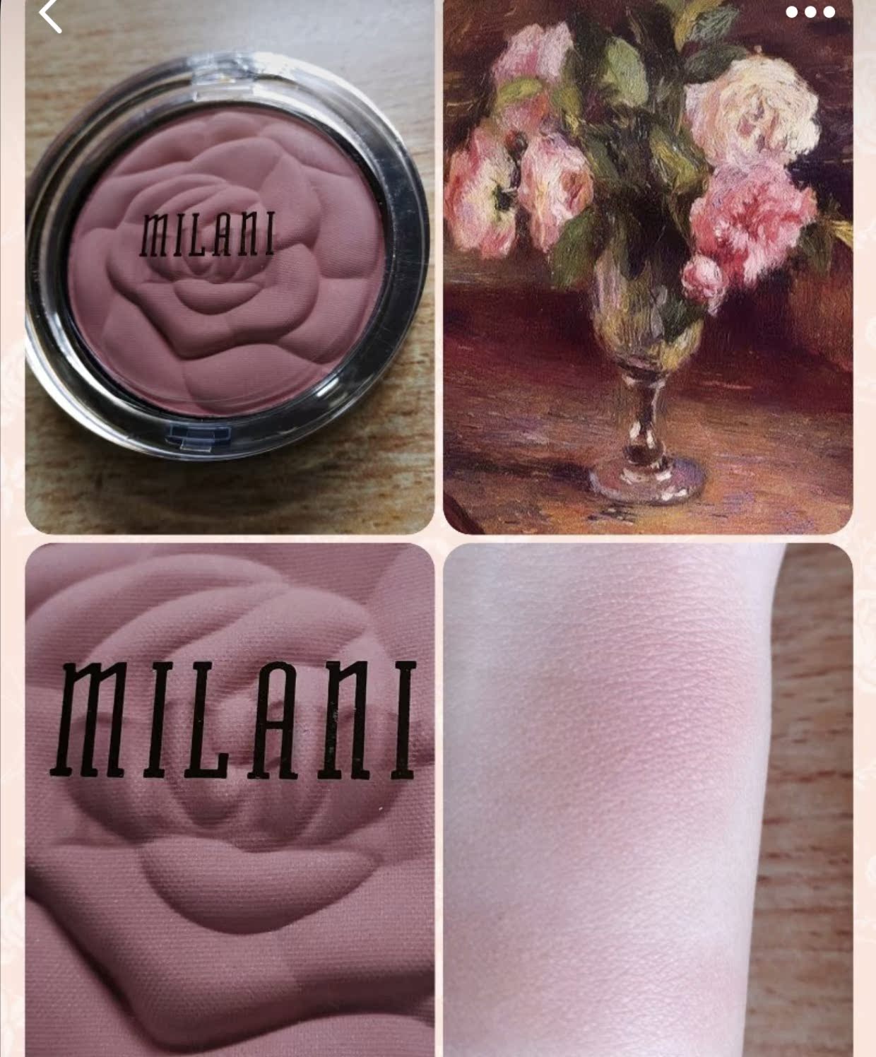 Hoa Kỳ milani khoáng sản nướng hoa hồng cánh hoa hồng phấn màu sắc tinh tế kéo dài màu sắc tốt - Blush / Cochineal phan ma