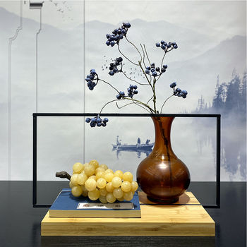 New chinese style marble grape tea set