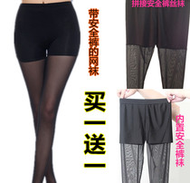 2017 summer thin anti - hook screen dress panties and foot tie on foot safety pants anti - walking mesh socks