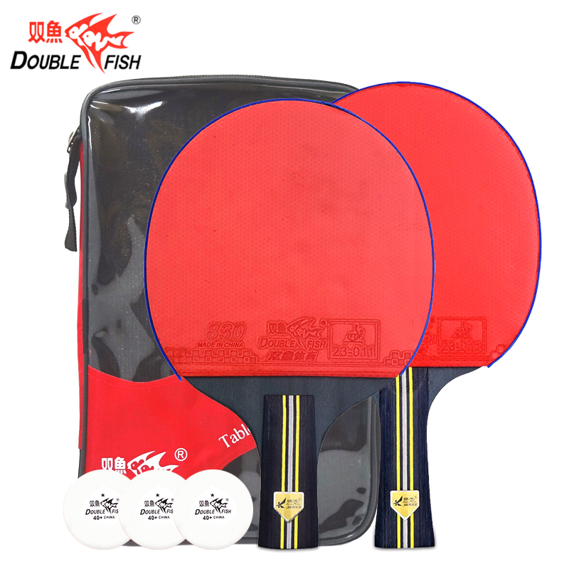 Pisces table tennis racket K319 329 339 table tennis racket straight shot horizontal shot training level double shot to send the ball