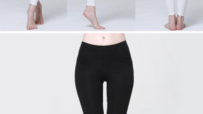 Pantalon collant simple en coton - Ref 776116 Image 58