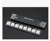 8-bit WS2812 5050 RGB LED built-in full color drive colored light black