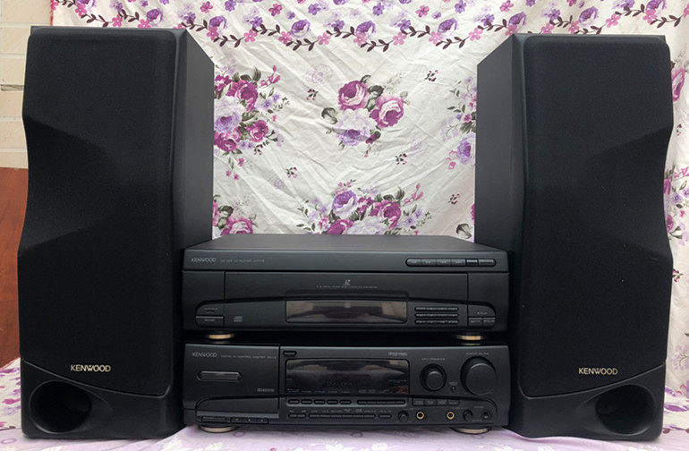 9 New Japan Original Loaded Fever Combo Acoustics Kenwood Construction Woofer LVD-V5 Computer Speaker 6 Inch Bass Horn