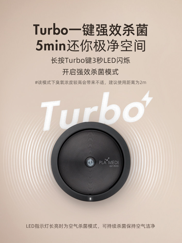 Plamedi air mini air sterilizer Household purification Odor removal Car portable portable