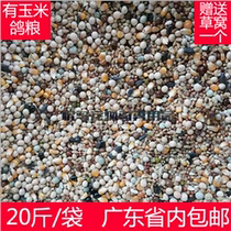  Corn pigeon food 20 kg bird food Carrier pigeons Meat pigeon feed Racing pigeons ornamental pigeon food Guangdong Province