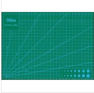 Nine Yang Cutting Plate A3 Green Mould Carved Mask 30*45cm Cutting Paper Double-sided Green Plate