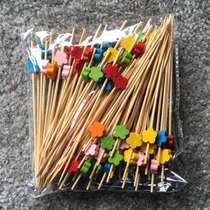 Disposable fruit fork snacks A variety of artistic color creative personality fashion health convenient and easy to use factory direct sales