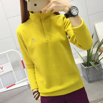 Explore fleece clothes women warm double-sided velvet autumn and winter lovers pullover base zipper shirt men fleece thickened sweater