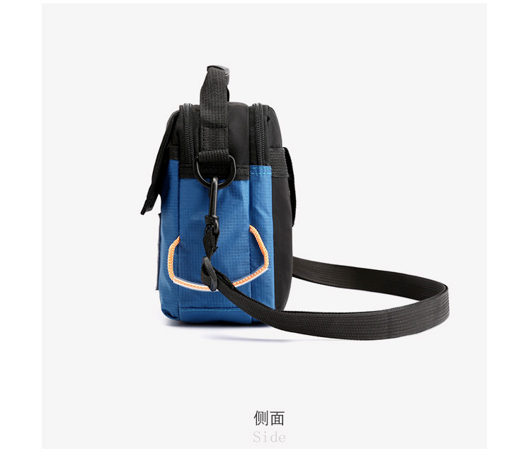 Cậu bé thủy triều Nhật Bản và Hàn Quốc nhấn màu nhỏ túi Messenger chống nước nhẹ túi xách tay 6,5 inch điện thoại di động túi dày vai nhỏ - Túi điện thoại túi để điện thoại