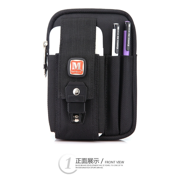 4,7 inch 5,5 6 inch màn hình lớn điện thoại di động treo túi nam đeo đai ngoài trời bút đôi zip túi điện thoại di động - Túi điện thoại túi xách nữ hàng hiệu