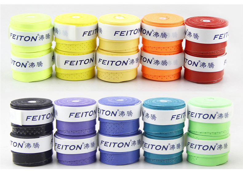 Đài loan FEITON sôi mịn dính sweatband chịu mài mòn chống trượt gel tay quần vợt cầu lông cần câu phổ wilson pro staff 280g