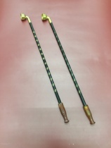 Pure handmade lathe pure copper retro large long dry tobacco pipe tobacco pipe old-fashioned pipe brass all-copper dry tobacco rod