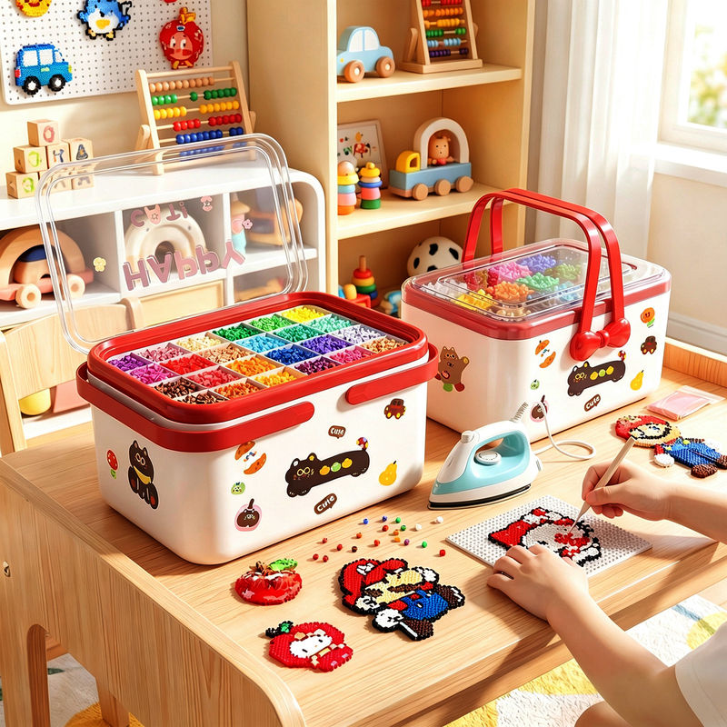 Pindu Set Complete Tool Kit Handmade DIY Material Package Genuine Fusion Iron Children's Girl Birthday Gift Box Pindu Set Complete Tool Kit Handmade DIY Material Package Genuine Fusion Iron Children's Girl Birthday Gift Box