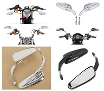 Harley Glide Avenue Street Breaker Successor XL883 1200 Modified Rear View Mirror Reflector