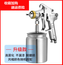 Pneumatic spray gun paint paint spray machine car sheet metal hand-held Paint Pot Tool Woodworking spray machine big mouth