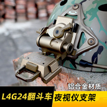 L4g24 dump truck PVS15 PVS18 GPNVG18 night vision dedicated aluminum alloy helmet dump truck