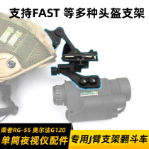 Rongzhe RG-55 Orfa G120 Single Barrel Night Vision J Arm Bracket Dip Truck FAST Helmet Accessories
