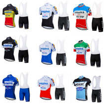 New short sleeves riding in summer mountain bike road bike fast pace Tour de France Fleet version braces for men and women