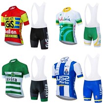 New Riding Clothing Fleet Version Ring Method Road Bike Short Sleeve Suit Breathable Speed Dry Silicone Seat Cushion Custom