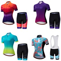 Summer Womens sashimi Breathable Riding Suit Short Sleeve Suit Mountain Road Bike Clothing for increased fleet customization