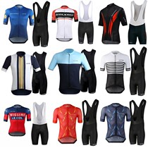 2021 New Plum Bike Braces Riding Suit Foreign Trade Hot Pins Short Sleeve Summer Mountain Bike Suit Riding Suit