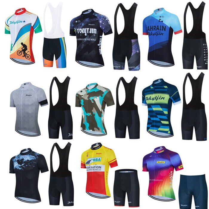 21 new riding suit hiking bike summer men and women blouses shorts suit quick step bike shirt short and breathable custom