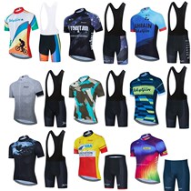 21 new riding suit mountain bike summer men and women blouses shorts suit quick step bike shirt short and breathable custom