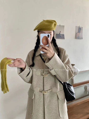 Демисезонная шерстяная элитная куртка, минифигурки, новая коллекция, стиль