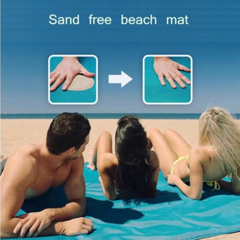 Sand Free Mat new Amazing Missing Sand Beach Mat Outdoor Mega Camping Seaside Travel Beach Mat