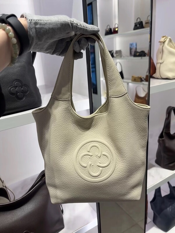[Imported Genuine Deerskin from Italy] Casile Mini Vest Small Tote Bag, Soft and High-End Handbag